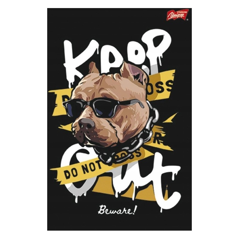 Zeszyt A4 96k linia folia UNIPAP