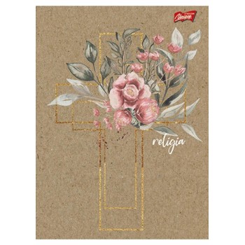 Zeszyt A5 60k kratka cień RELIGIA laminowany UNIPAP