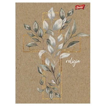 Zeszyt A5 60k kratka cień RELIGIA laminowany UNIPAP