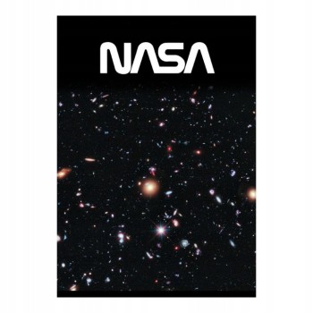 Zeszyt A5 32k kratka laminowany SPACE ADVENTURE z lakierem wybiórczym St.Majewski