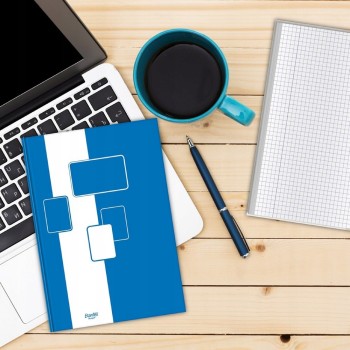 Zeszyt szkolny brulion A5 96 kartek w kratkę 60g 400116556 BANTEX BUDGET