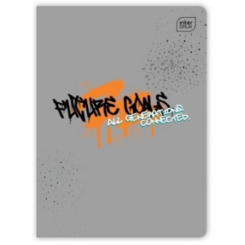 Zeszyt A5 32k 3-linia UV mix INTERDRUK