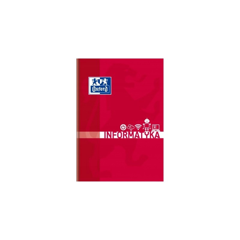 Brulion A5 80k kratka margines szyty INFORMATYKA 400150854 OXFORD