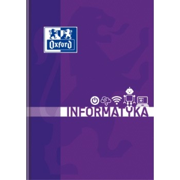 Brulion A5 80k kratka margines szyty INFORMATYKA 400150854 OXFORD