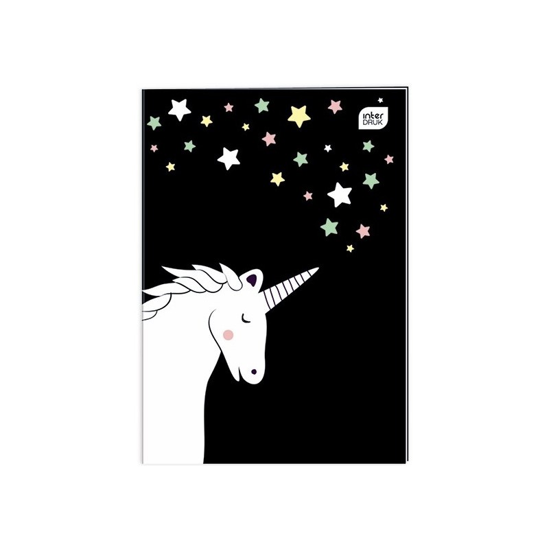 Zeszyt A4 32k kratka kolorowa 70g INTERDRUK