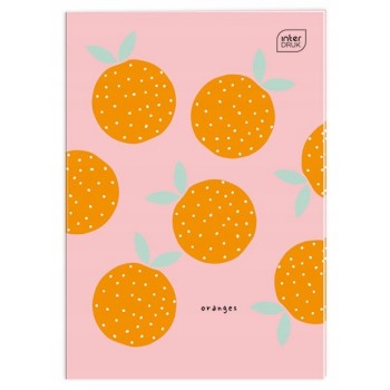 Zeszyt A4 32k kratka kolorowa 70g INTERDRUK