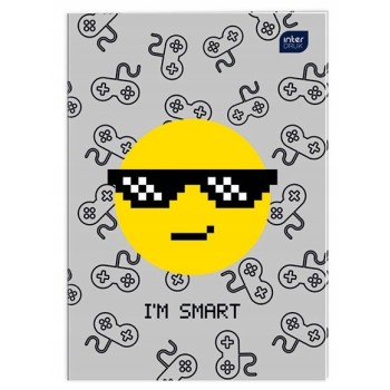 Zeszyt A4 32k kratka kolorowa 70g INTERDRUK