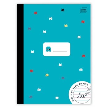 Zeszyt A4 32k 3linia kolorowa INTERDRUK