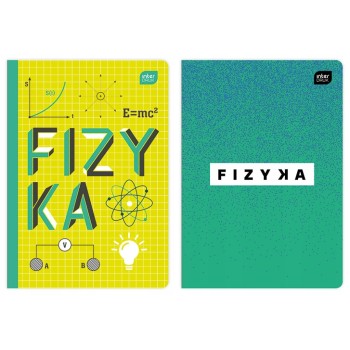 Zeszyt A5 60k FIZYKA INTERDRUK