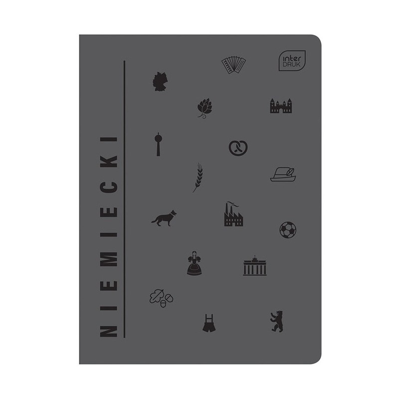Zeszyt A5 60k JĘZYK NIEMIECKI INTERDRUK