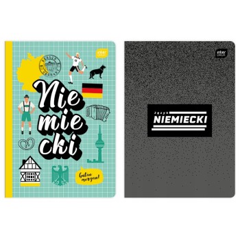Zeszyt A5 60k JĘZYK NIEMIECKI INTERDRUK