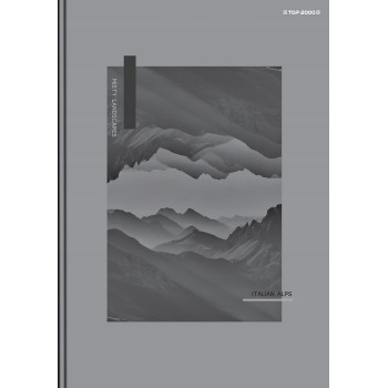 Zeszyt szkolny A4 Brulion 96 kartek w kratkę z marginesem MEGAMIX 400181774 TOP 2000