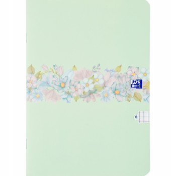 Zeszyt A4 60k kratka margines FLOWERS 400181451 OXFORD