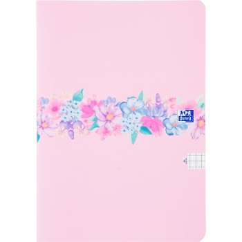 Zeszyt A4 60k kratka margines FLOWERS 400181451 OXFORD
