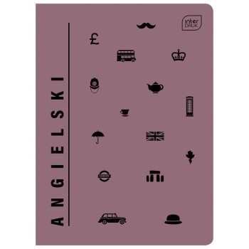 Zestaw zeszytów A5 60k klasa 5-6 (10szt) Pol Fiz Niem Geo Bio Chem Ang Hist Inf Mat INTERDRUK