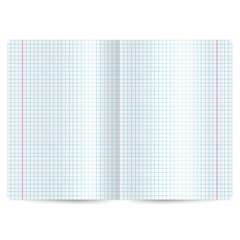 Zestaw zeszytów A5 60k klasa 5-6 (10szt) Pol Fiz Niem Geo Bio Chem Ang Hist Inf Mat INTERDRUK