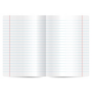 Zestaw zeszytów A5 60k klasa 5-6 (10szt) Pol Fiz Niem Geo Bio Chem Ang Hist Inf Mat INTERDRUK