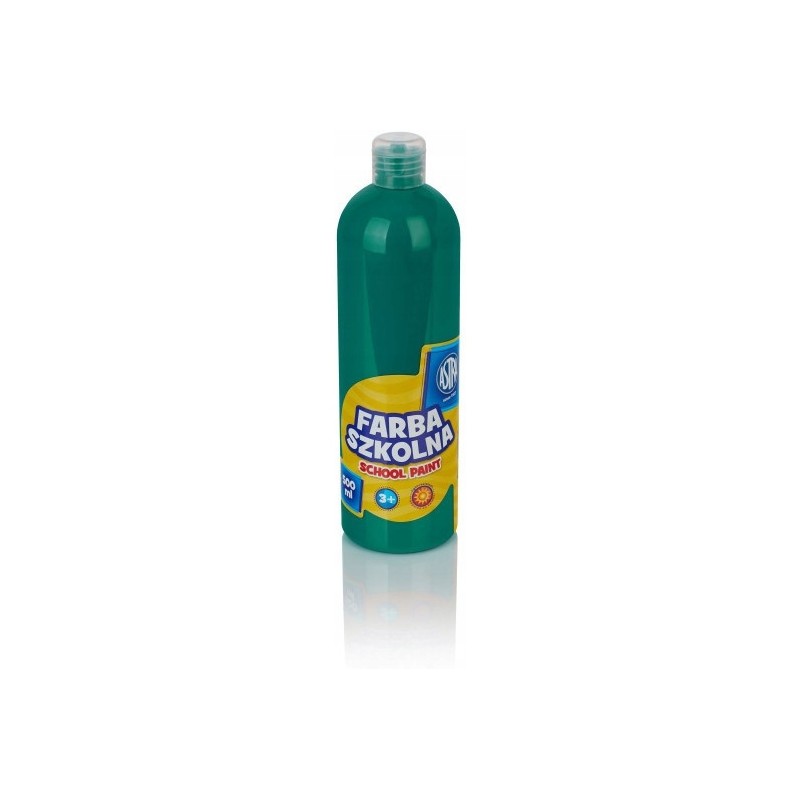 Farba plakatowa w tubkach 500ml szkolna szmaragdowa 301112010 ASTRA