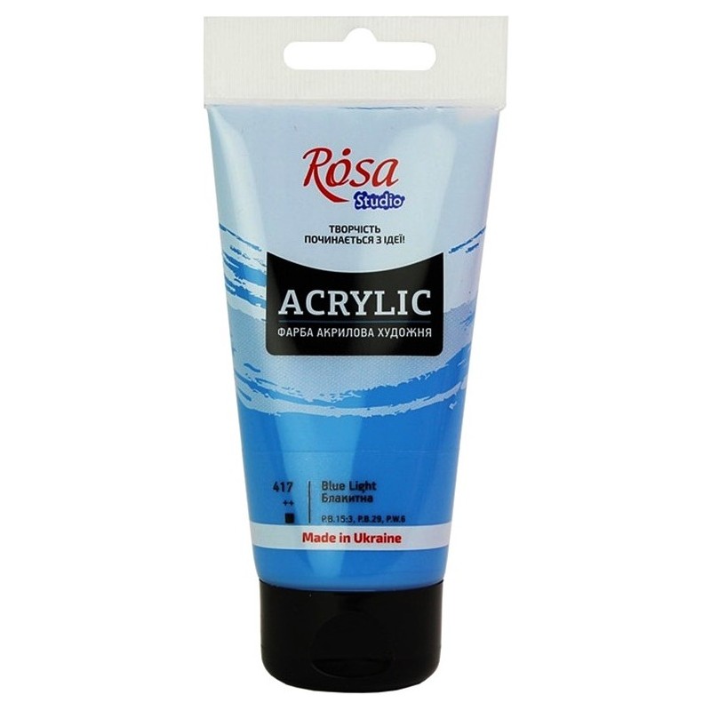 Farba akrylowa Rosa Studio 75ml BLUE 417