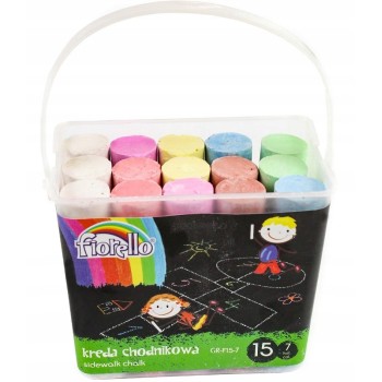 Kreda chodnikowa GR-F15-7 FIORELLO 7 kol 15szt 170-2295