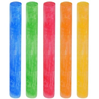 Kreda tablicowa kolorowa 100szt. okrągła niepyląca MK004-99 MEMOBE