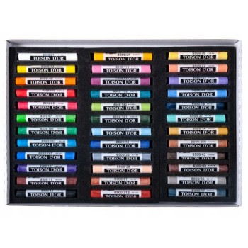 Kredki pastele suche 36 kolorów TOISON DOR 8515N KOH-I-NOOR