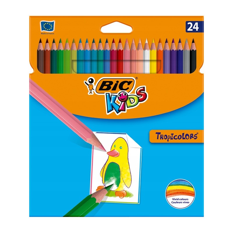 Kredki BIC Tropicolor 24kolorów 832568
