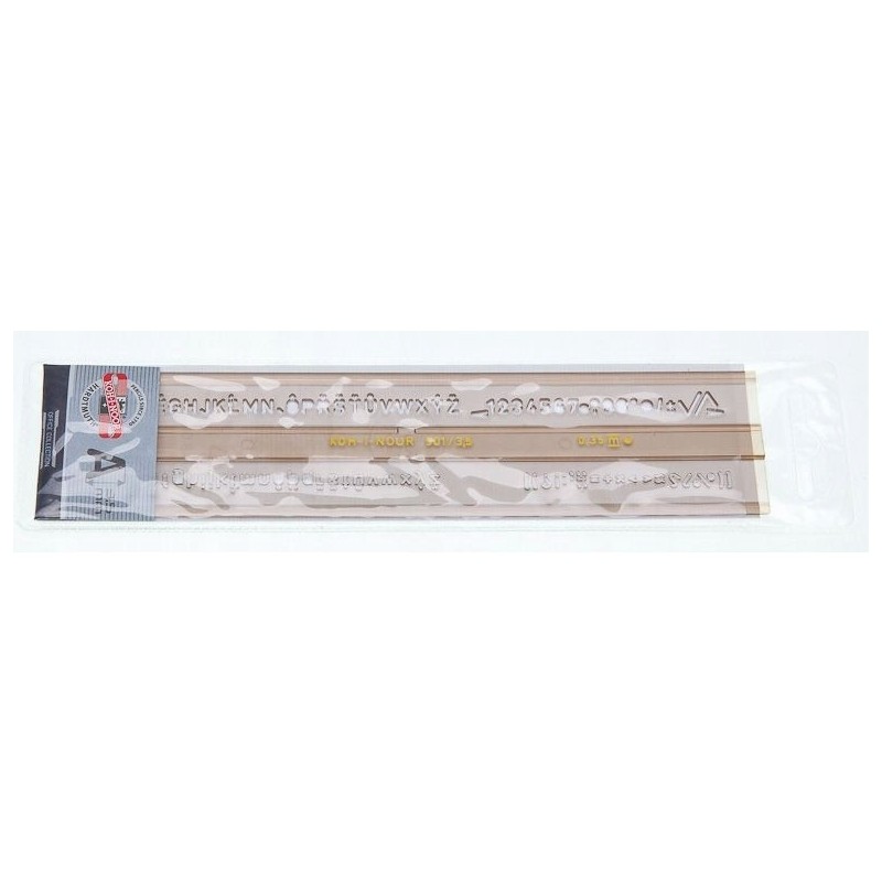 Szablon CYFROWO-LITEROWY 0.35 748004 KOH-I-NOOR
