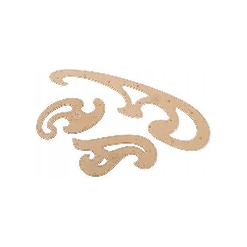 Krzywiki zestaw 3 (3szt.) 750068 KOH-I-NOOR