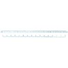 Linijka plastikowa 40cm GR-831 130-1577 GRAND