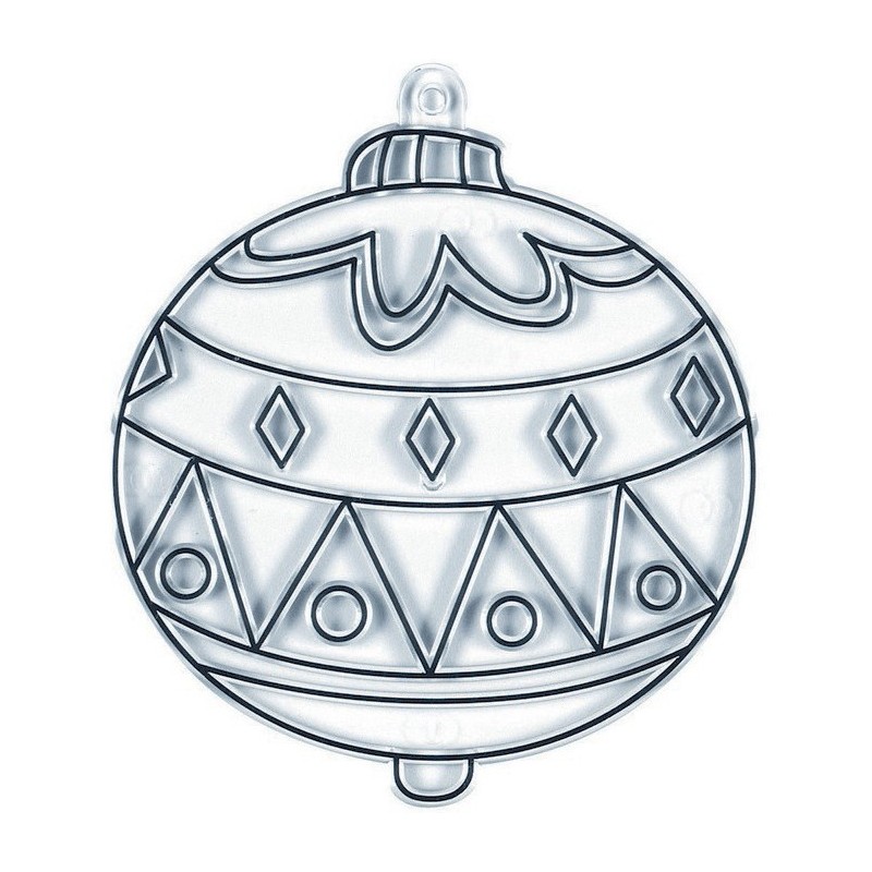 Szablon witrażowy mały 9820/6/2 mix 6 wzorów Boże Narodzenie KOH-I-NOOR