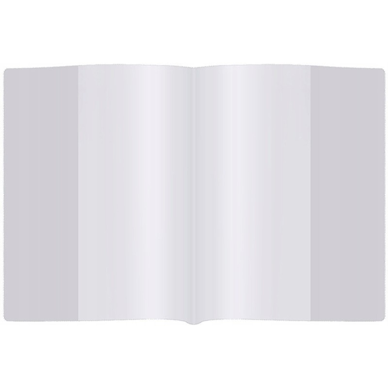 Okładki na zeszyty szkolne A5 bezbarwne 50 sztuk 21,2x30,3cm OZK-01-02 BIURFOL