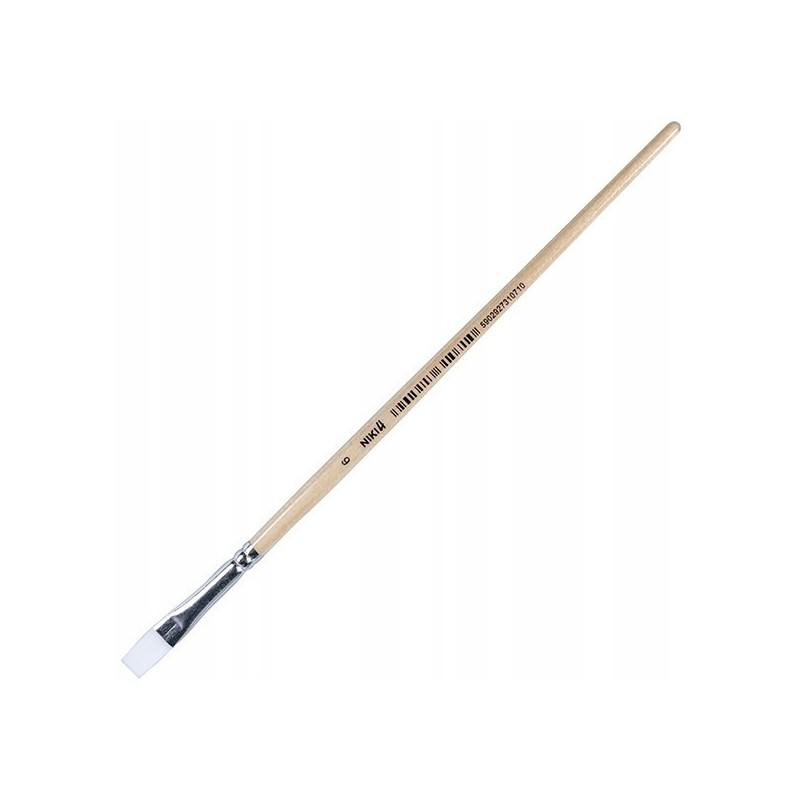 Pędzle nylonowe płaskie nr 6 6806 KOH I NOOR