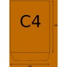 Koperty C4 NK brązowe 90g (500) 31613020 NC