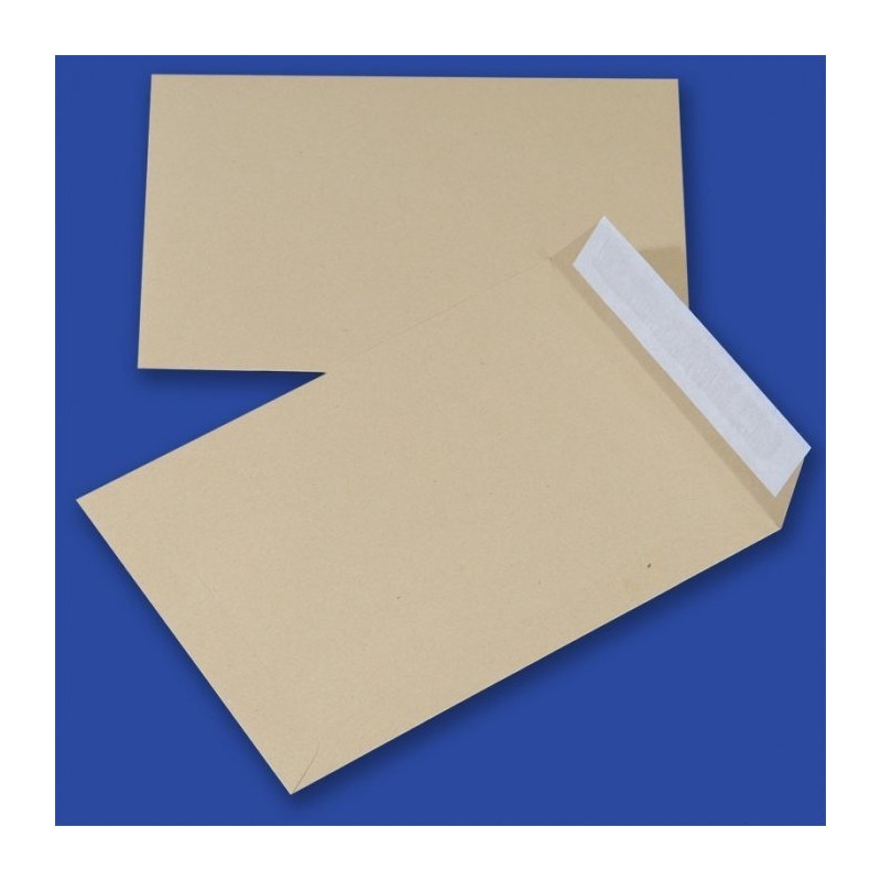 Koperty C5 HK brązowe 90g(500szt) NC samoklejące z paskiem 31433020