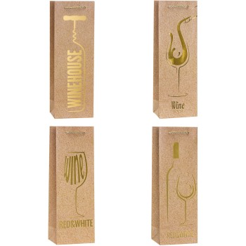 Torebka prezentowa 12x36x9cm TBF-24013-HS-BB ROZETTE