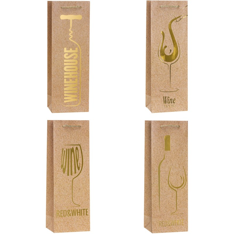 Torebka prezentowa 12x36x9cm TBF-24013-HS-BB ROZETTE