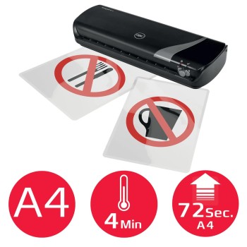 Laminator Inspire+ A4 4w1 czarny 4410036 GBC
