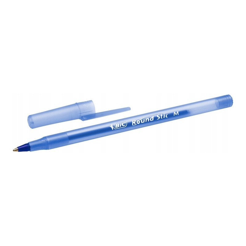 Długopis BIC ROUND STIC CLASSIC niebieski ekonomiczny do codziennego użytku 921403