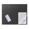 Podkład na biurko 650x520mm Czarny przezroczysta nakładka 720301 DURABLE