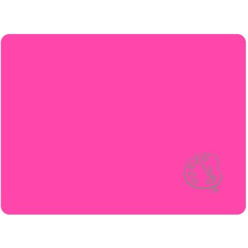 Podkładka na biurko do prac plastycznych 28x38cm A4 neonowy różowy PS-NEON-A4-01 BIURFOL