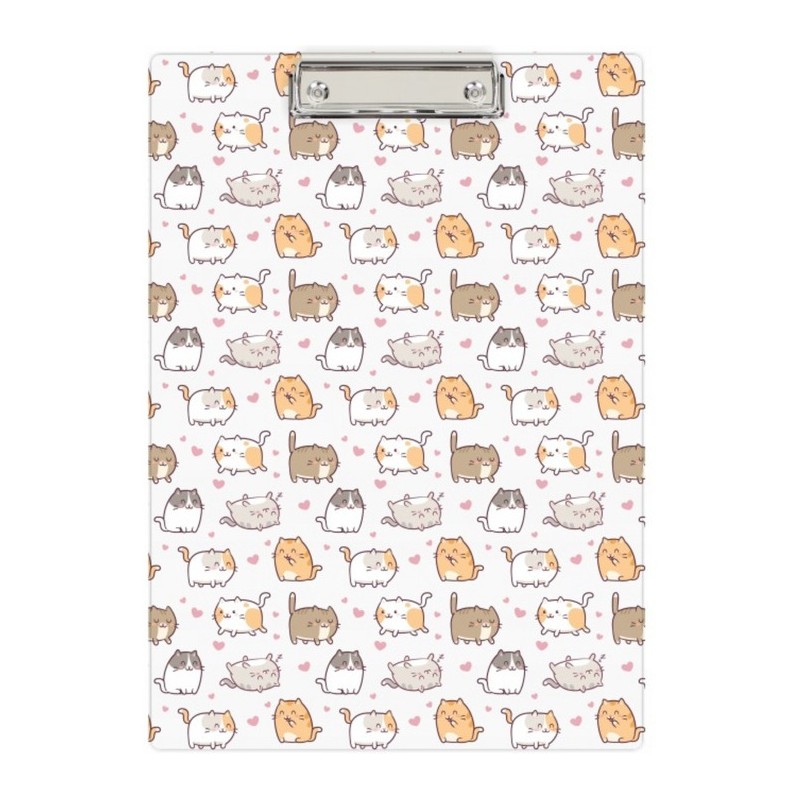 Deska z klipem A4 z nadrukiem KITTENS KHN-01-35 BIURFOL