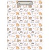 Deska z klipem A4 z nadrukiem KITTENS KHN-01-35 BIURFOL