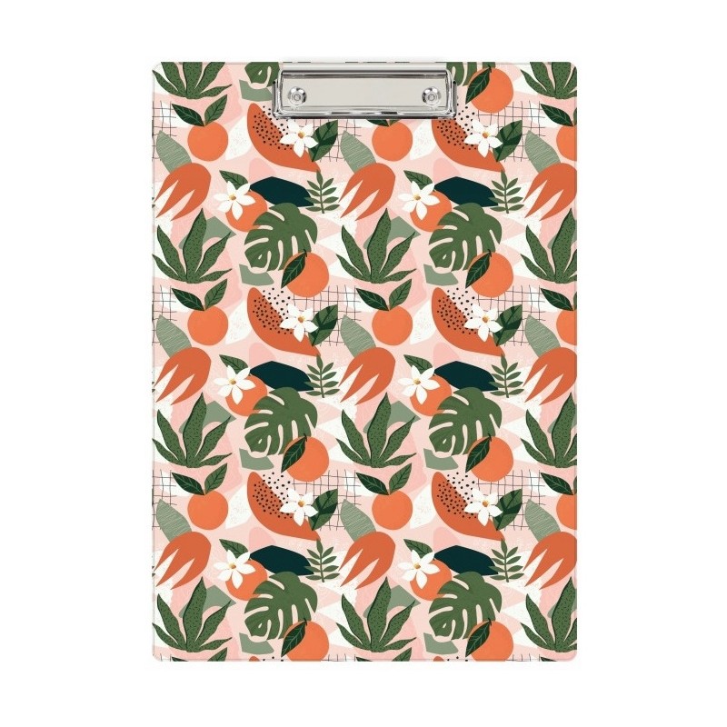 Deska z klipem A4 z nadrukiem TROPICAL KHN-01-43 BIURFOL