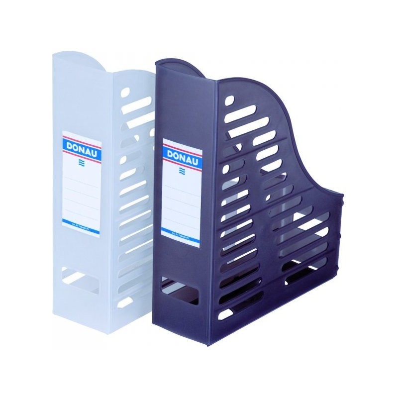 Pojemnik ażurowy na dokumenty PP, A4 dymny 7464001PL-02 DONAU