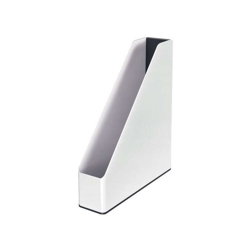 Pojemnik na dokumenty Leitz WOW dwukolorowy, biało-czarny 53621095