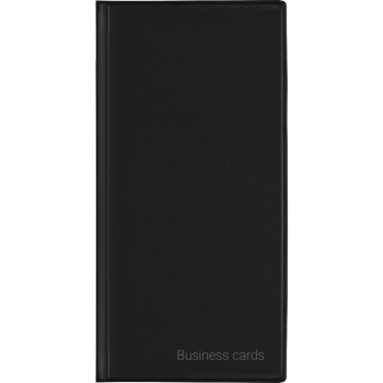 Wizytownik Etui na 96 wizytówek Premium czarny WI-24-01 BIURFOL