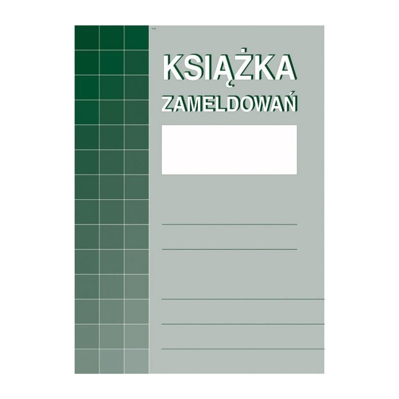 830-1 Książka zameldowań.A4 MICHALCZYK I PROKOP