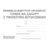 S-200-3 Ewidencja nabytych i wydanych toreb na zakupy z tworzywa sztucznego MICHALCZYK I PROKOP