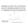 S-210-3 Ewidencja nabytych i wydanych naczyń jednorazowego użytku z tworzyw sztucznych MICHALCZYK I PROKOP